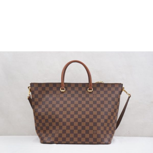 07075 2 Louis Vuitton Belmont Damier Ebene Brown