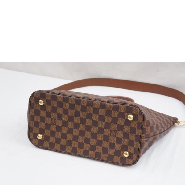 07075 3 Louis Vuitton Belmont Damier Ebene Brown