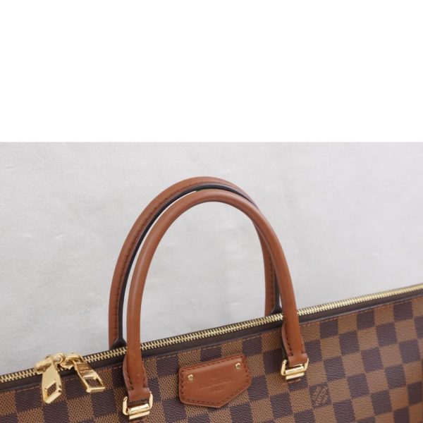 07075 4 Louis Vuitton Belmont Damier Ebene Brown