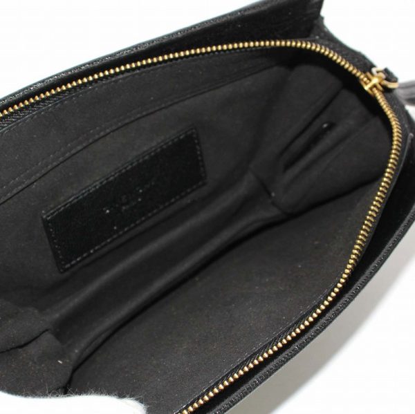 081 102403120043 7 Givenchy Cross 3 Shoulder Bag 2WAY Leather Chain Black