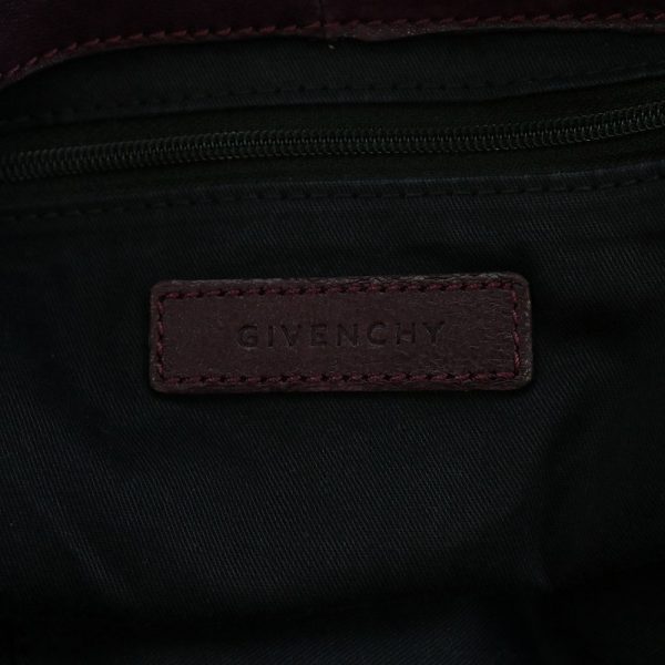 081 102404060063 3 Givenchy Tote Bag Handbag Shoulder Bag Enamel Purple