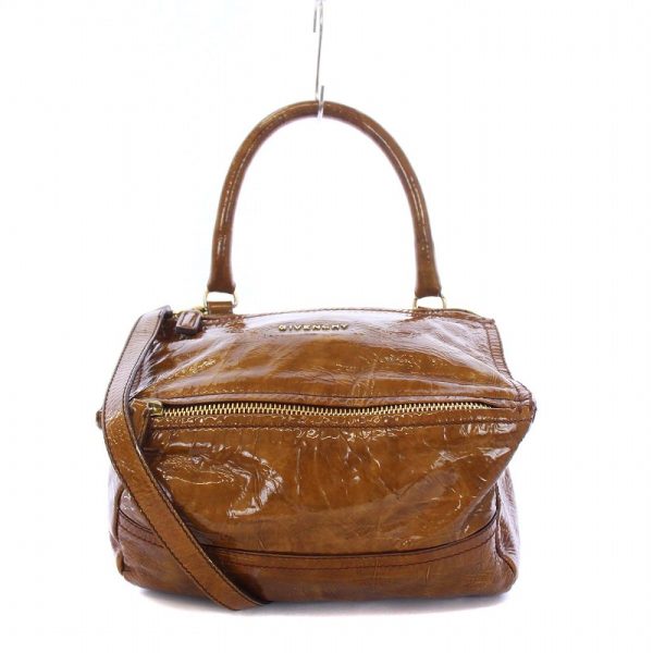 081 102405290198 1 Givenchy Pandora Small Handbag Shoulder Bag 2Way Wrinkled