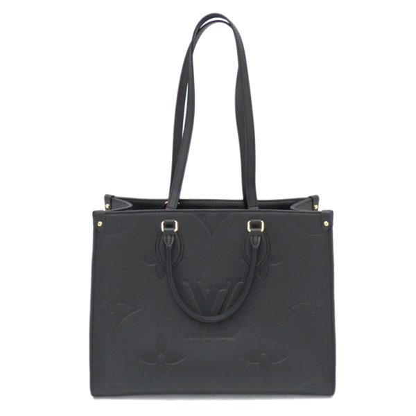 08240 1 Louis Vutton On The Go MM Empriente Bag Noir