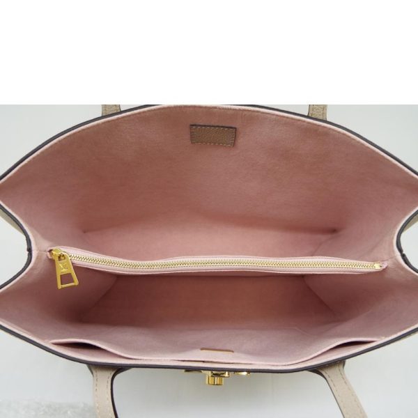 08416 5 Louis Vutton Lock Me Shopper Hand Bag Light Pink