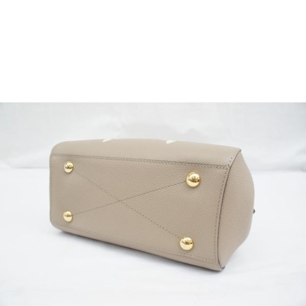 08605 3 Louis Vuitton Montaigne BB Empreinte Bag Beige