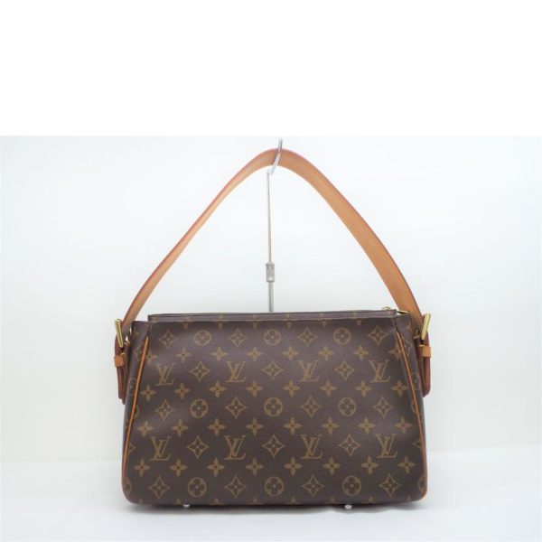 09161 2 Louis Vuitton Monogram Shoulder Bag Brown