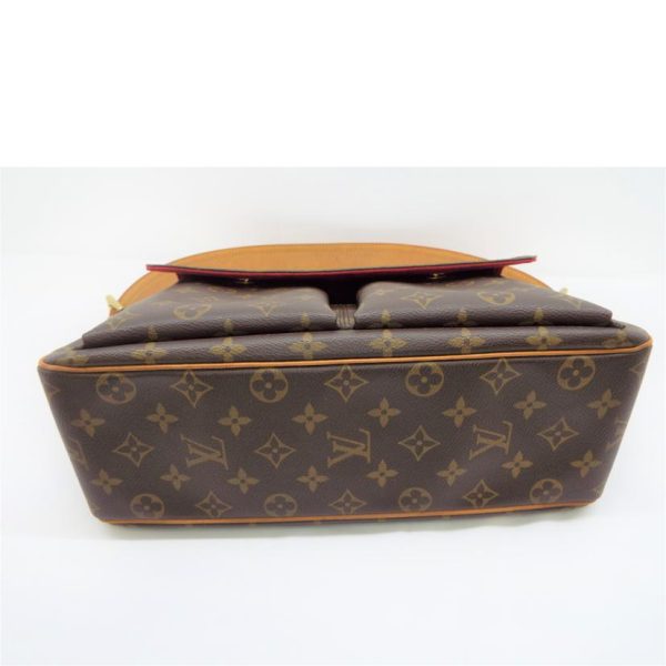 09161 3 Louis Vuitton Monogram Shoulder Bag Brown