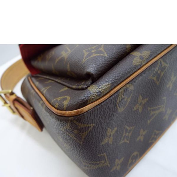 09161 8 Louis Vuitton Monogram Shoulder Bag Brown