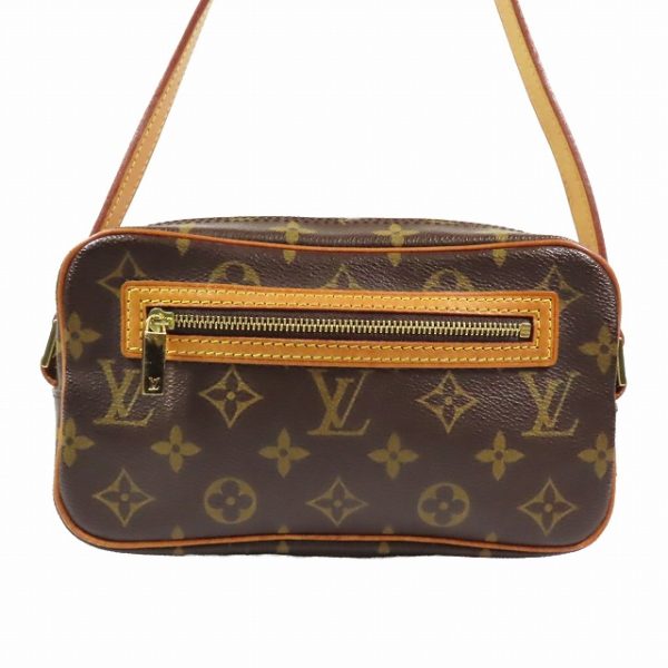 095 202404130002 2 Louis Vuitton Pochette City Monogram Shoulder Bag Brown