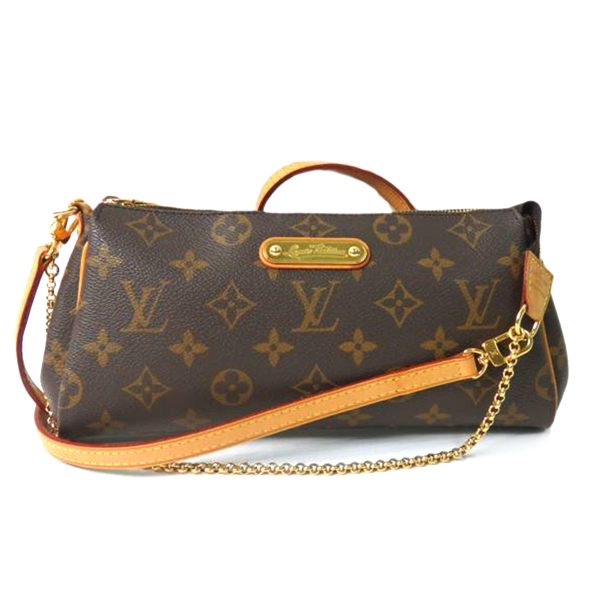 09524 1 Louis Vuitton Eva Monogram Shoulder Bag Brown