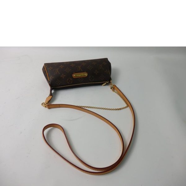 09524 4 Louis Vuitton Eva Monogram Shoulder Bag Brown