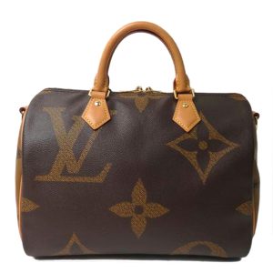 09760 1 Louis Vuitton Montaigne BB Monogram Handbag Brown