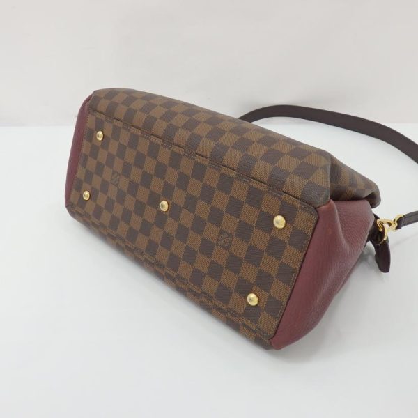 09935 3 Louis Vuitton Normandy Damier Bordeaux