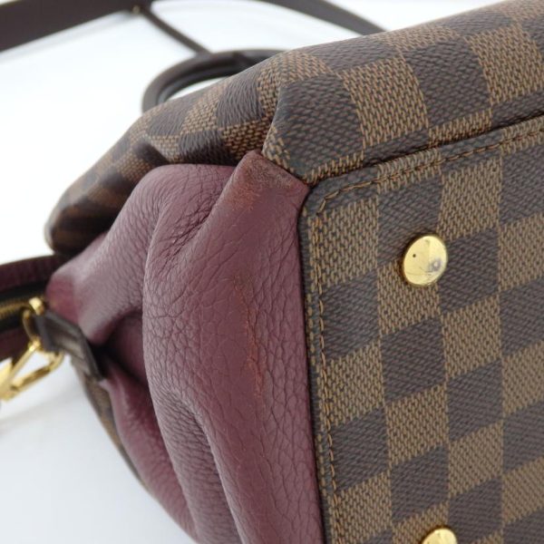 09935 7 Louis Vuitton Normandy Damier Bordeaux