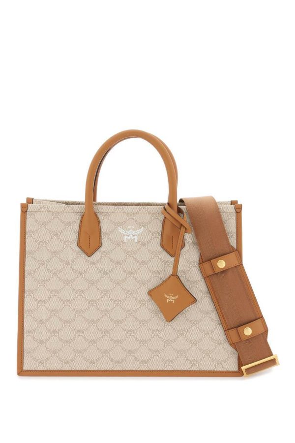 0b520d1da912633 ik 1 MCM Tote Bag Lauretos Beige