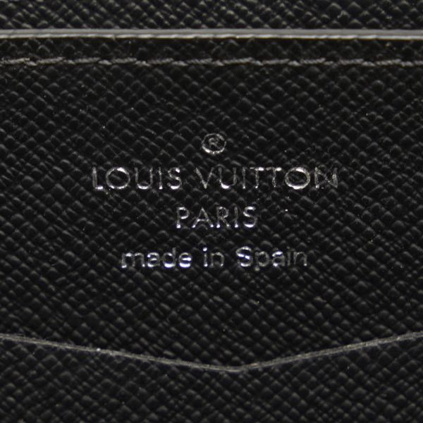 1 0122758 9 Louis Vuitton Zippy XL Monogram Eclipse Clutch Bag Black