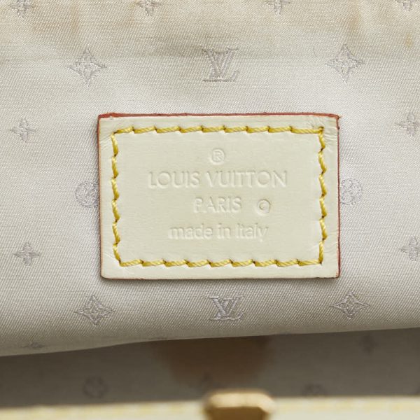 1 0140895 12 Louis Vuitton PM Bron Suhari Handbag White