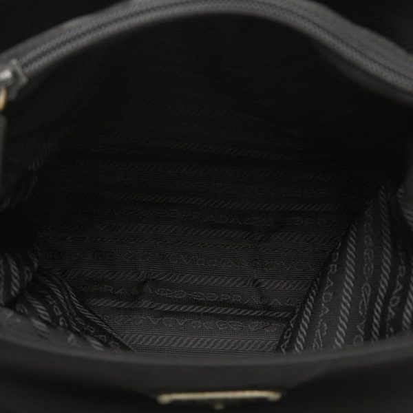 1 0151785 6 Prada Handbag Nylon Black