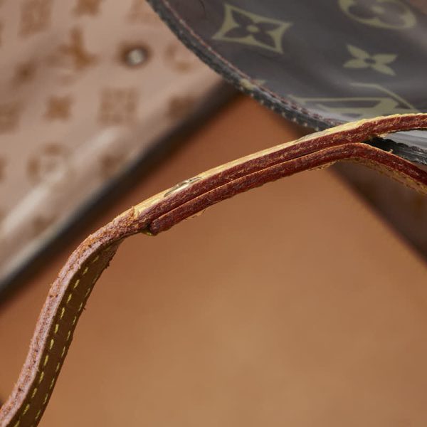 1 0156306 9 Louis Vuitton Monogram Hippo Cruise Tote Bag Brown