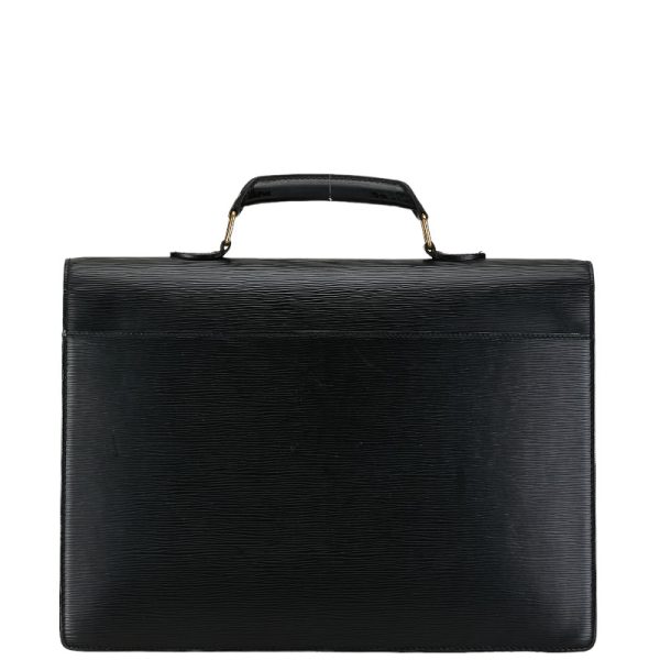 1 0156314 3 Louis Vuitton Serviette Business Bag Noir Black