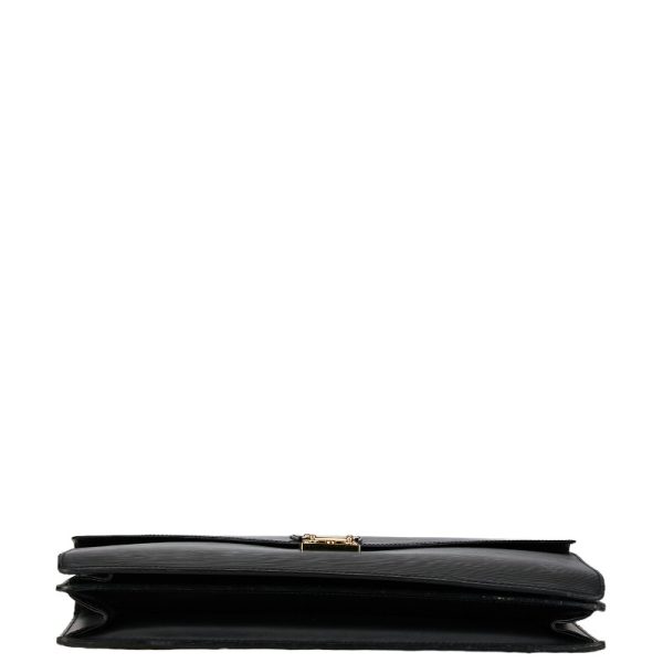 1 0156314 4 Louis Vuitton Serviette Business Bag Noir Black