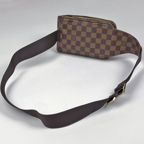 1000044280306 12 Louis Vuitton Jeronimos Waist Bag Damier Brown