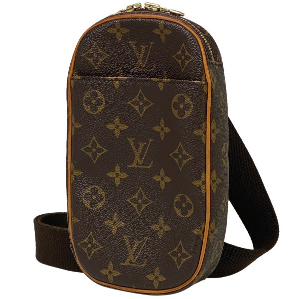 1000059180738 11 Louis Vuitton Pochette Ganju Shoulder Bag Canvas Brown