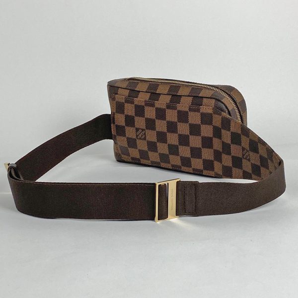 1000059406623 12 Louis Vuitton Jeronimos Waist Bag Leather Brown