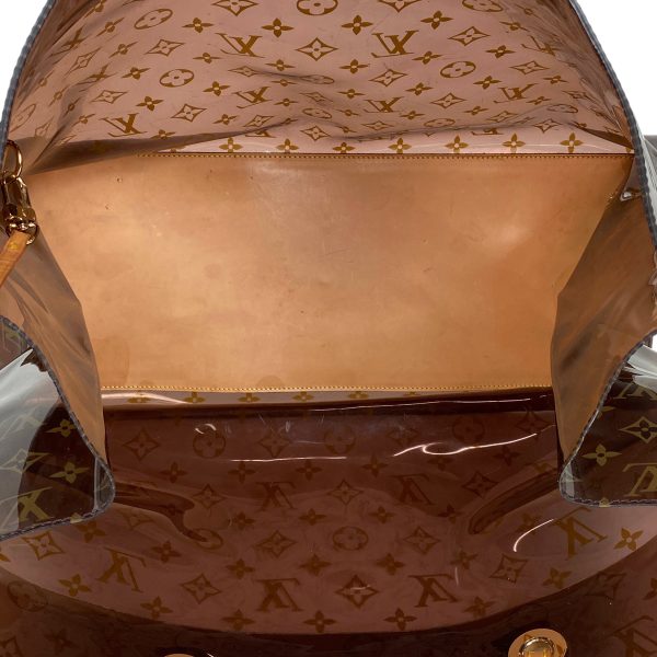 1000061691796 19 Louis Vuitton Hippo Cruise Pool Bag Monogram Tote Bag Brown Clear