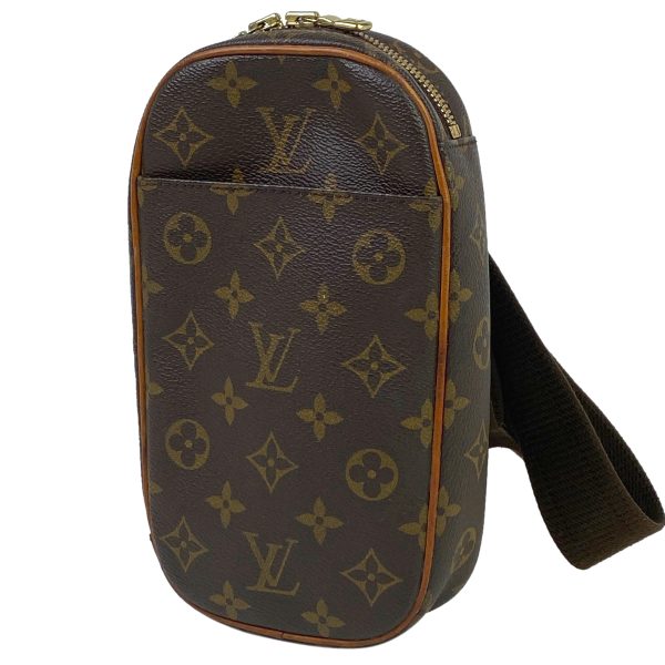 1000065522423 11 Louis Vuitton Pochette Ganju Shoulder Bag Canvas Brown