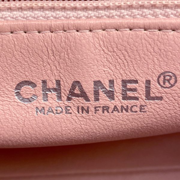 1000066185672 24 Chanel Cocomark Chain Handbag Matelasse Leather Pink