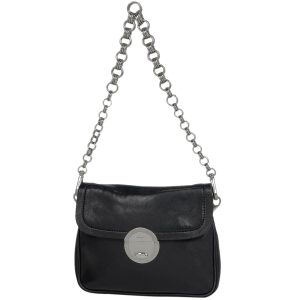 1000066826124 11 Chanel Drawstring Shoulder Leather Black