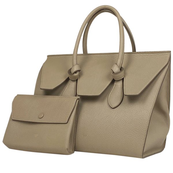 1000067365158 11 Celine Thai Handbag Handbag Leather Beige