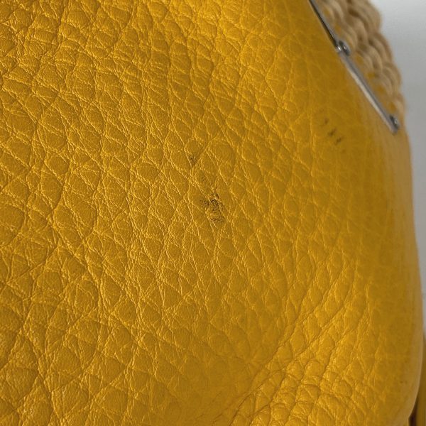 1000067380175 13 Prada Tote Bag Leather Yellow