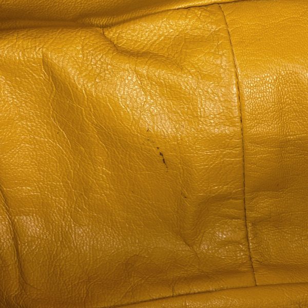 1000067380175 16 Prada Tote Bag Leather Yellow