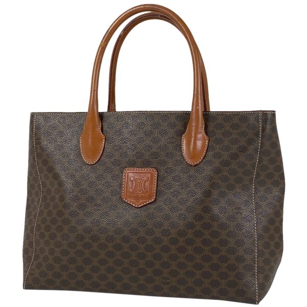 1000067396527 11 Celine Macadam Pattern Tote Bag Handbag Logo All Over Pattern