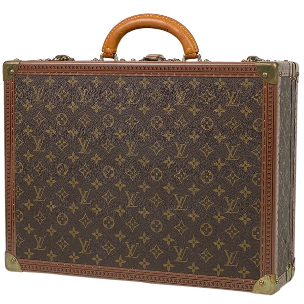 1000068844041 11 Louis Vuitton Coteville 45 Monogram Travel Bag Brown