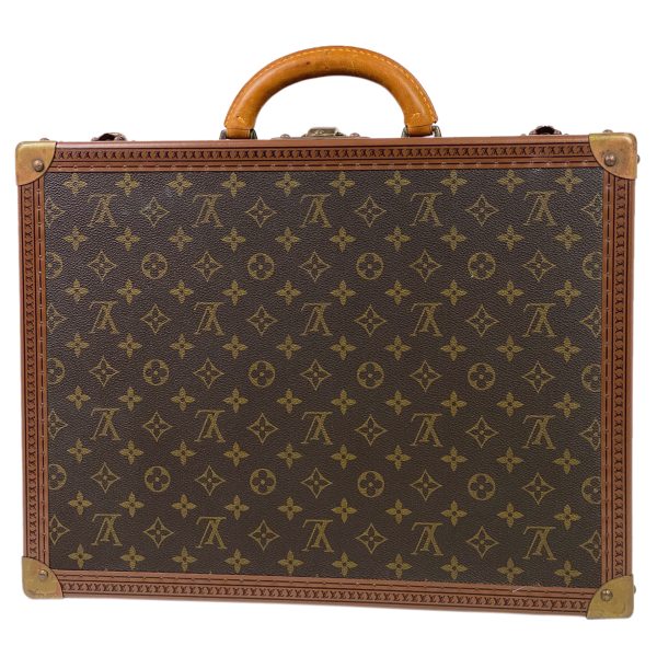 1000068844041 13 Louis Vuitton Coteville 45 Monogram Travel Bag Brown