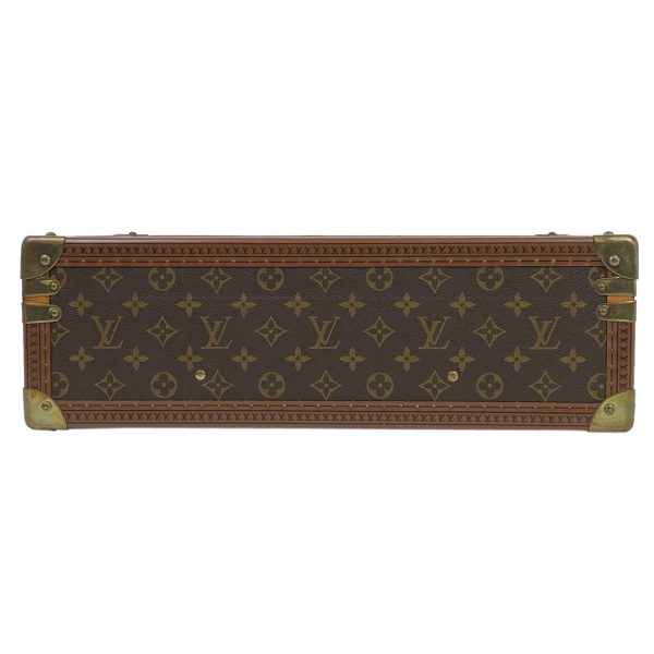 1000068844041 14 Louis Vuitton Coteville 45 Monogram Travel Bag Brown