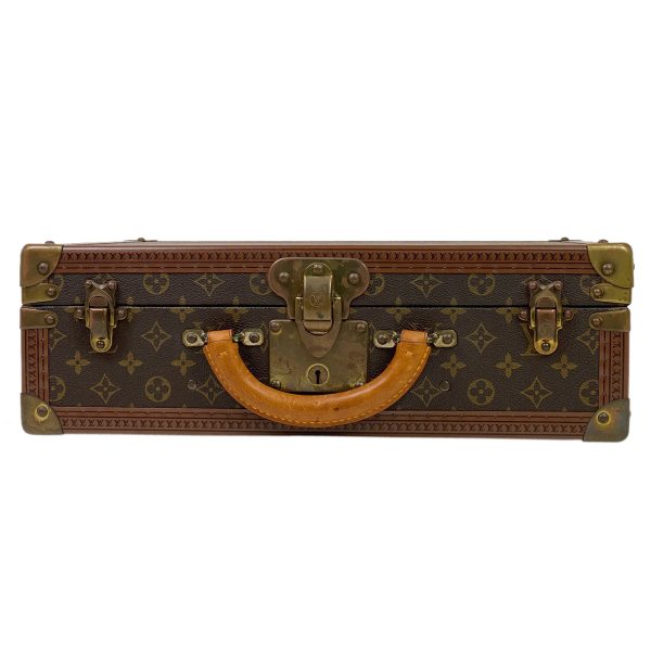 1000068844041 15 Louis Vuitton Coteville 45 Monogram Travel Bag Brown