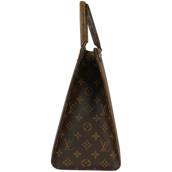 1000071492963 12 Louis Vuitton On the Go MM Handbag Tote Brown