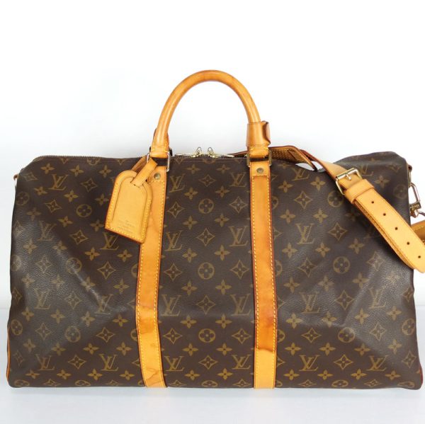 10003748 1 LOUIS VUITTON Keepall Bandouliere 50 2WAY Boston bag Brown