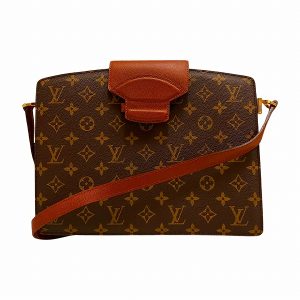 100303260a300036 1 Louis Vuitton Rivera MM Handbag Brown