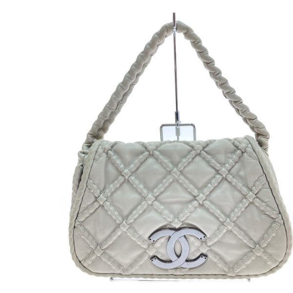 1003101856582 2 Chanel Handbag Ultra Stitch Ivory