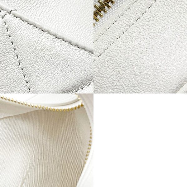 1017004165405 9 Chanel Matelasse Chain Tote Bag Lambskin Gold White