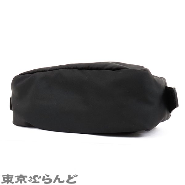 101735274 3 Prada Logo Travel Tesuto Nylon Pouch Black