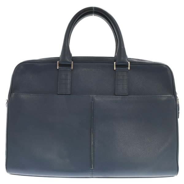 1023l070021 1 Dior Homme Business Briefcase Bag Leather Blue