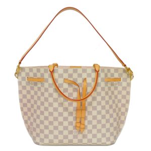 10305g 1 Louis Vuitton Saleya GM Damier Azur White Tote Bag