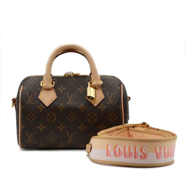 10329 1 Louis Vutton Monogram Bandouliere 20 Speedy Bag