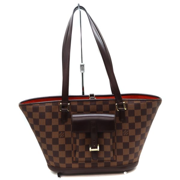 11174 1 Louis Vuitton Manosque PM Damier Brown